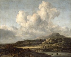Sunny Landscape by Jacob van Ruisdael